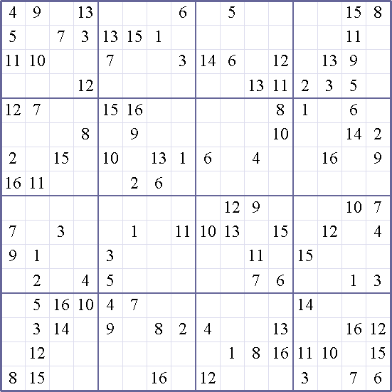 Sudoku Weekly - crazy Puzzle