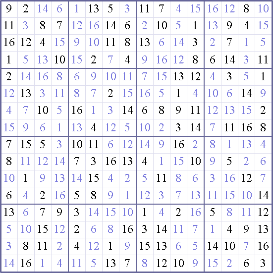 Sudoku Weekly - crazy Puzzle