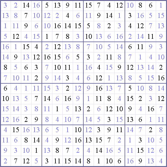 Sudoku Weekly - crazy Puzzle