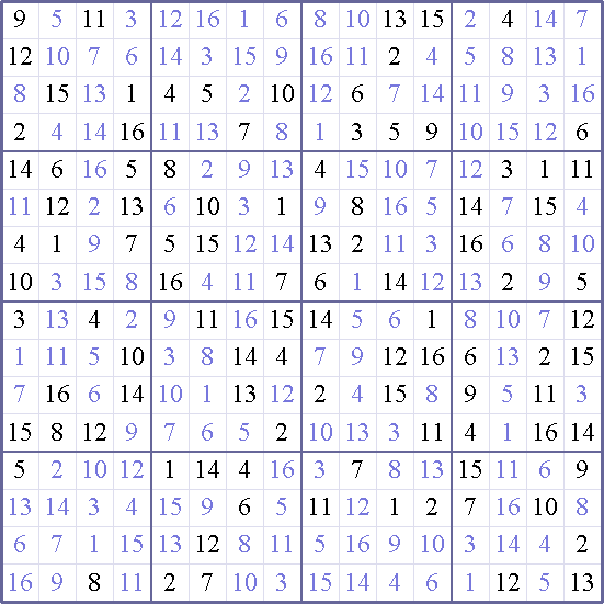 Sudoku Weekly - crazy Puzzle