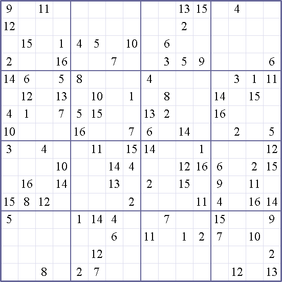 Sudoku Weekly - crazy Puzzle