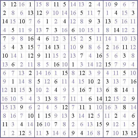 Sudoku Weekly - crazy Puzzle