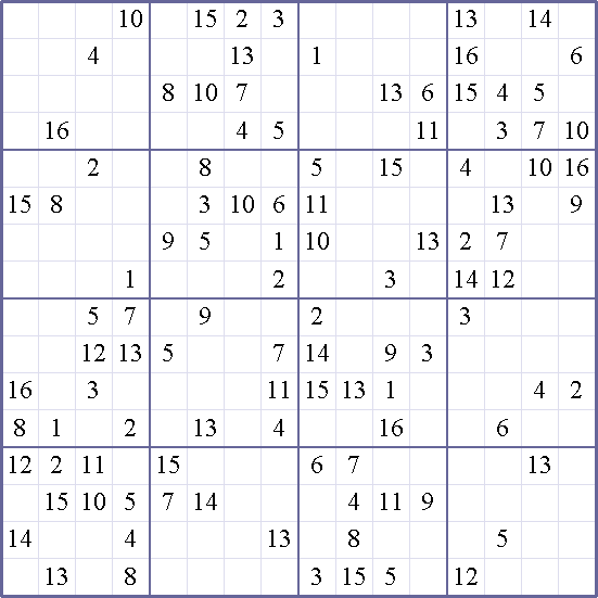 Sudoku Weekly - crazy Puzzle