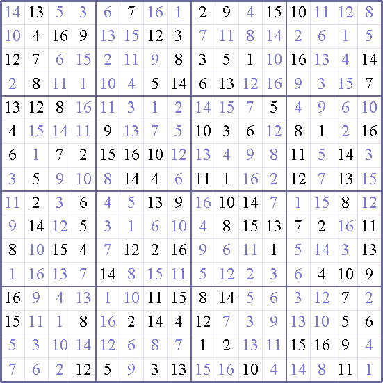 Sudoku Weekly - crazy Puzzle