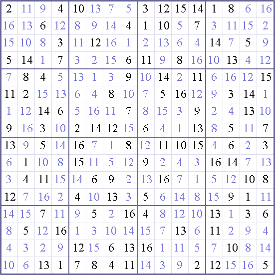 Sudoku Weekly - crazy Puzzle