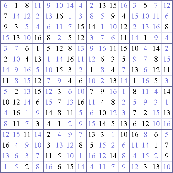 Sudoku Weekly - crazy Puzzle