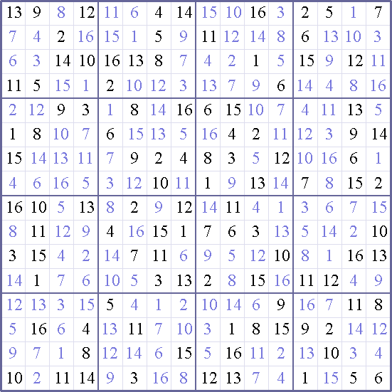 Sudoku Weekly - crazy Puzzle