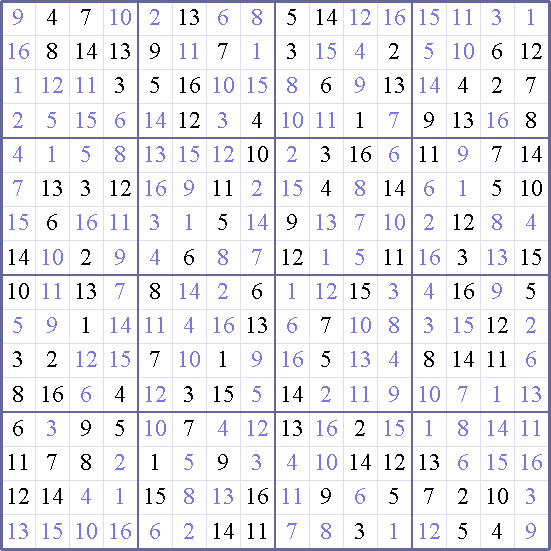 Sudoku Weekly - crazy Puzzle