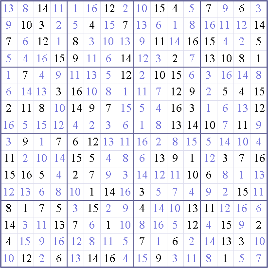 Sudoku Weekly - crazy Puzzle
