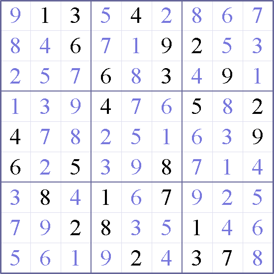Sudoku Weekly - crazy Puzzle