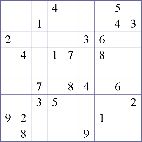 Sudoku Weekly - crazy Puzzle