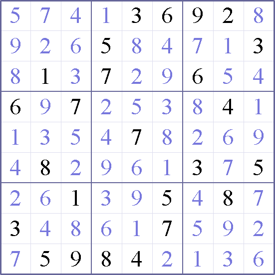 Sudoku Weekly - crazy Puzzle