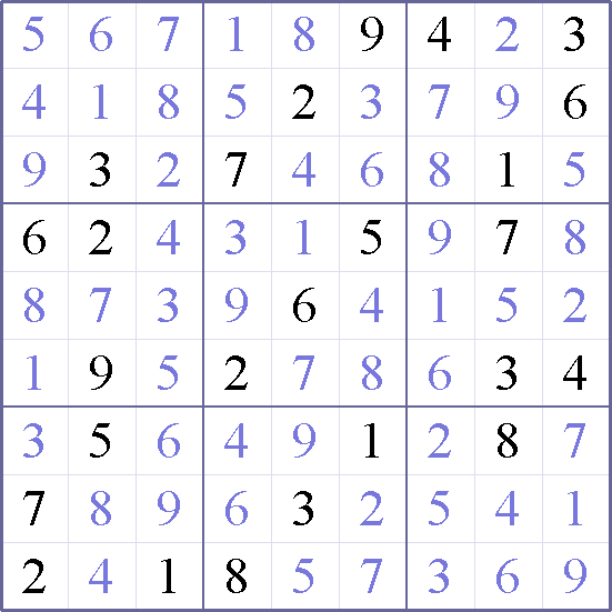 Sudoku Weekly - crazy Puzzle