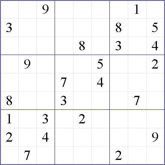 Sudoku Weekly - crazy Puzzle