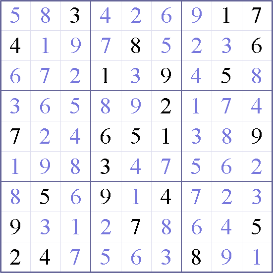 Sudoku Weekly - crazy Puzzle