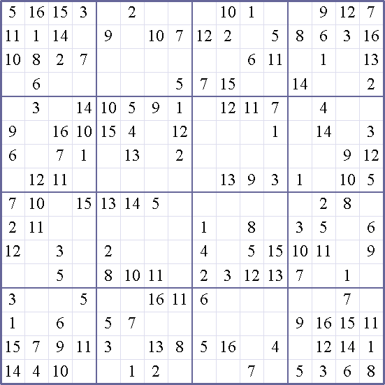 easy sudoku puzzles doc