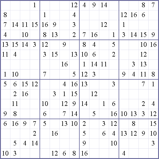 Sudoku Weekly - Free Online Printable Sudoku Games!