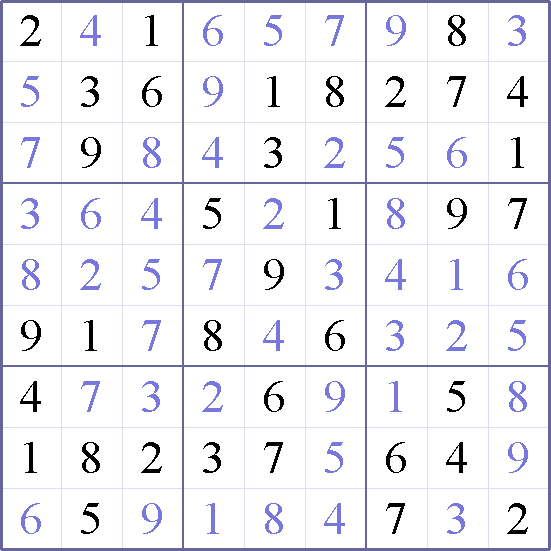 Sudoku Weekly Free Online Printable Sudoku Games 9x9 Easy Solution