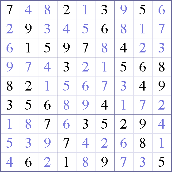 Sudoku Weekly - easy Puzzle