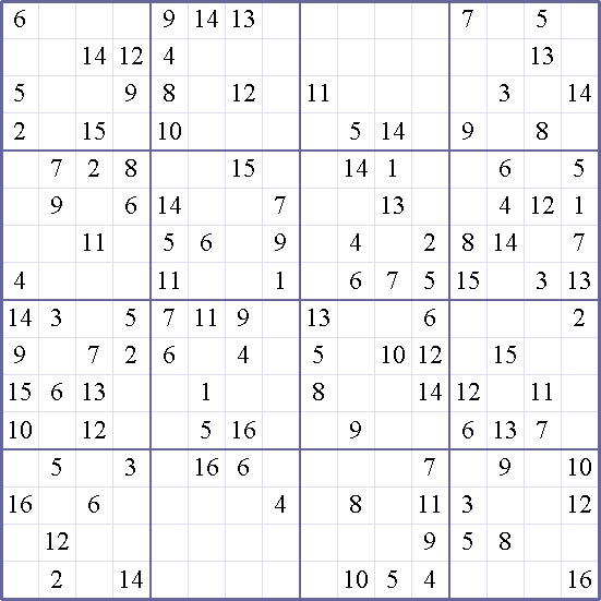 Weekly Printable Sudoku 16x16 | sudoku weekly free online printable sudoku games 16x16 Weekly Printable Sudoku 16x16 | sudoku weekly free online printable sudoku games 16x16