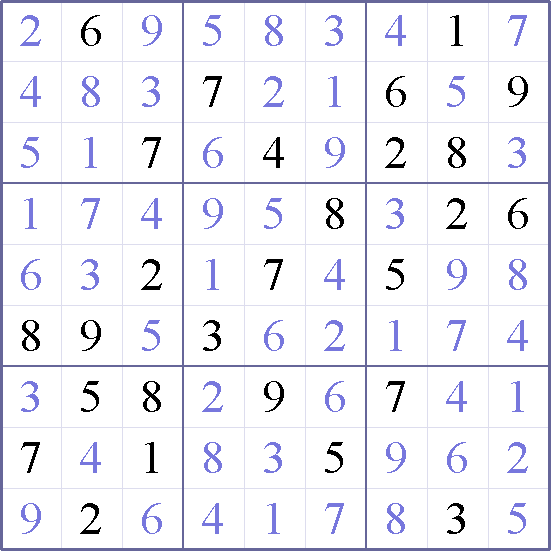 Sudoku Weekly - hard Puzzle
