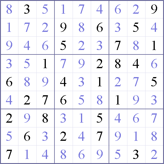 Sudoku Weekly Free Online Printable Sudoku Games 9x9 Hard Solution