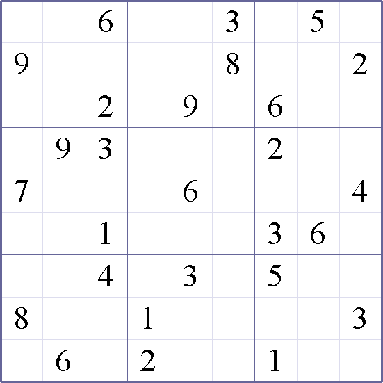 Sudoku Weekly - hard Puzzle