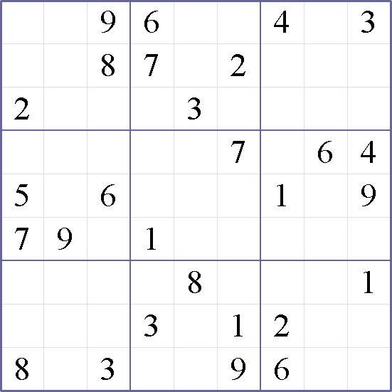 Sudoku Weekly - medium Puzzle