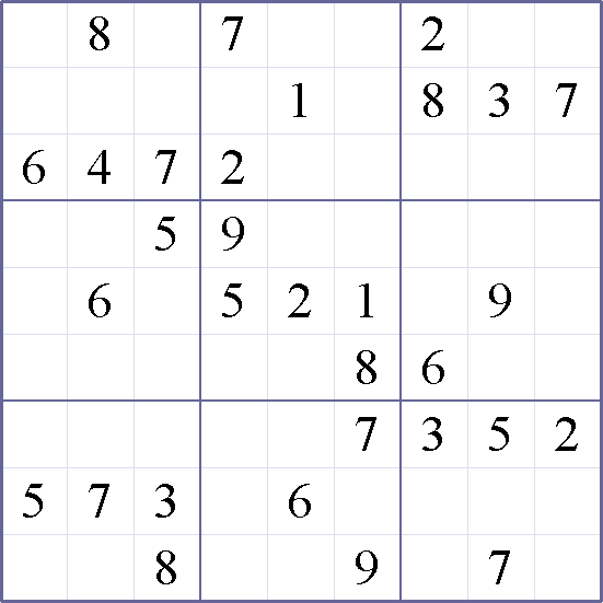 Sudoku Weekly - medium Puzzle