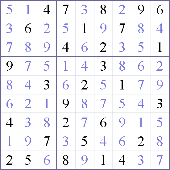 Sudoku Weekly Free Online Printable Sudoku Games! 9x9 medium Solution