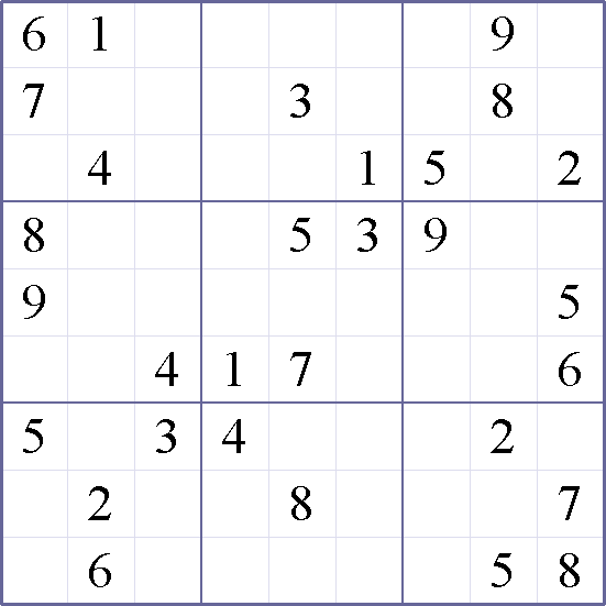 Sudoku Weekly - medium Puzzle