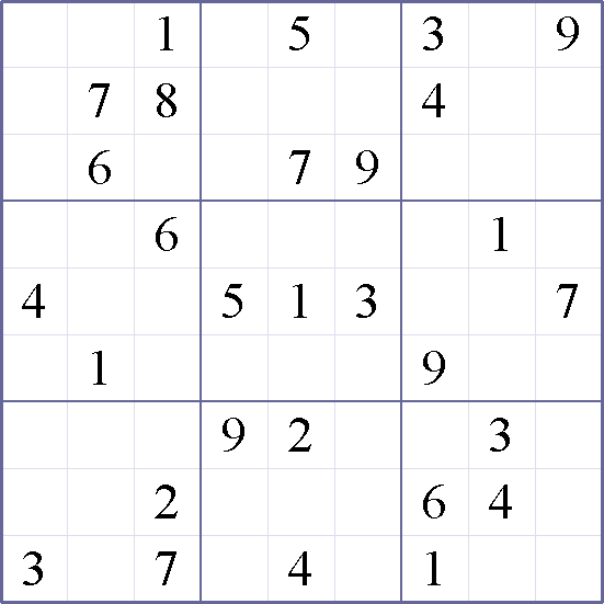 Sudoku Weekly - medium Puzzle